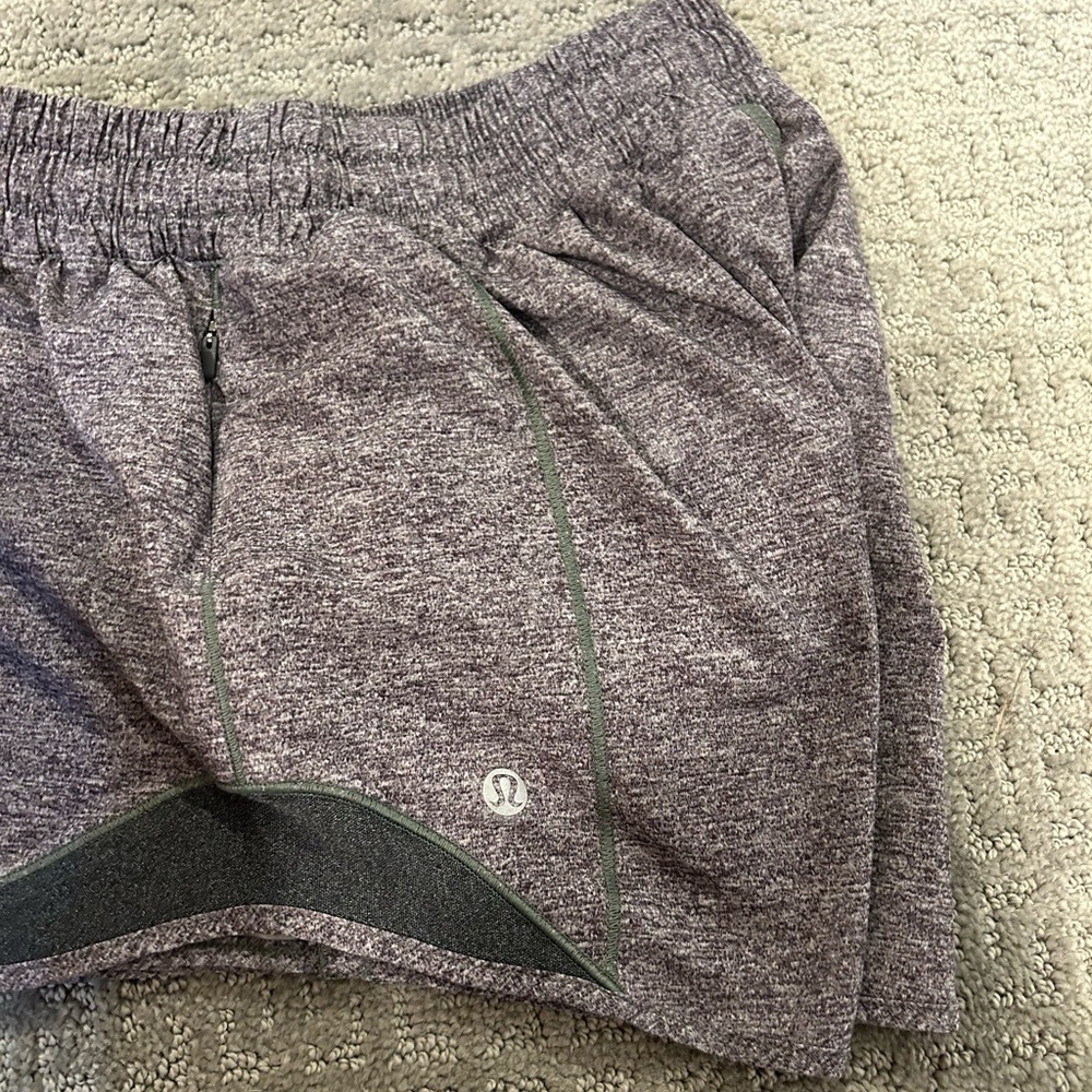 Lululemon Grey Hotty Hot Shorts